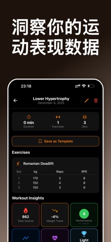 GainMatrix智能健身助手 screenshot