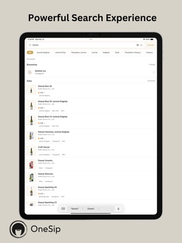 Sake Discovery - OneSip Screenshot 3