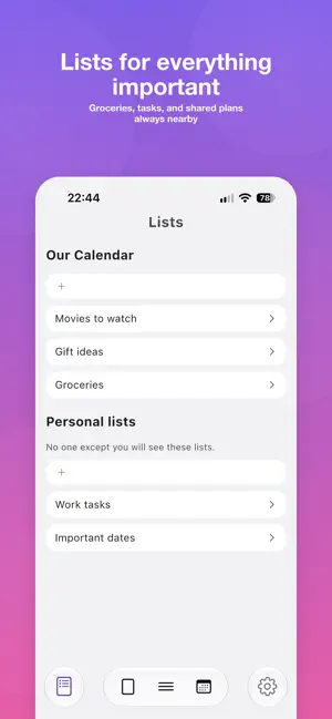 Btween: Calendar for Couples screenshot 4