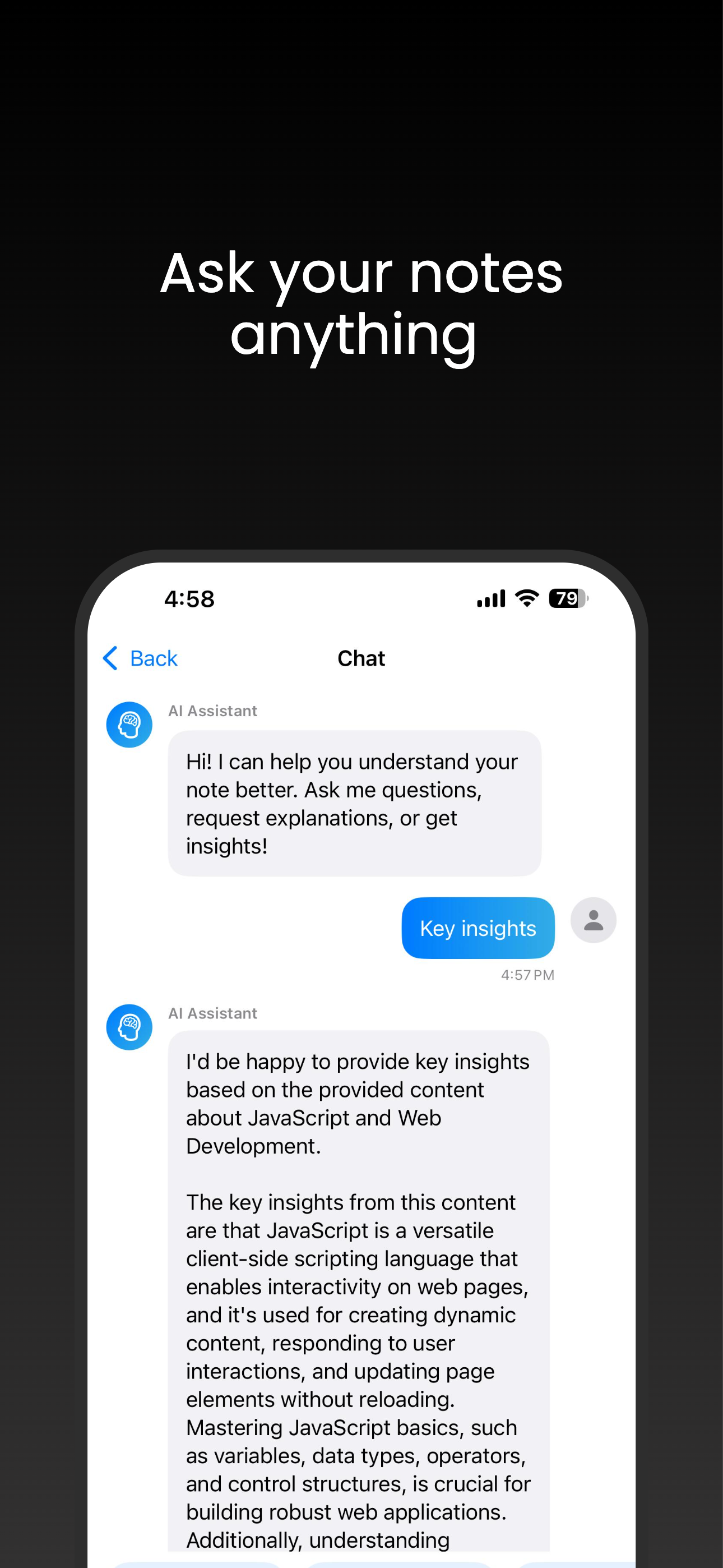 AI Note Taker: Einstein AI screenshot 4