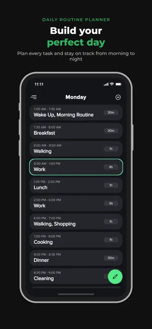 Daily Planner: Routine & Tasks screenshot 1