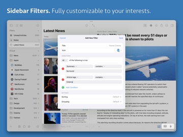 News Explorer iPad screenshot