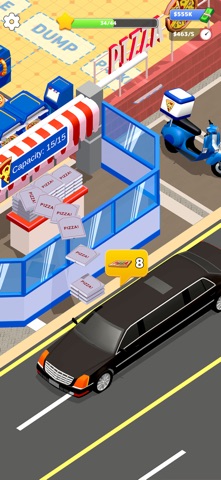 Idle Pizza Restaurant Tycoon iPhone screenshot