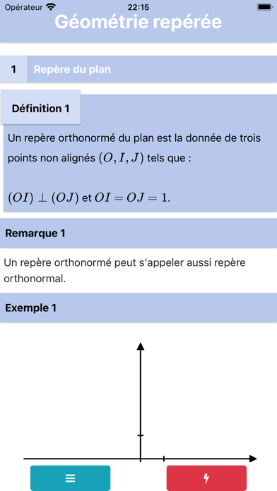 Flash Bac Maths 2nde Screenshot