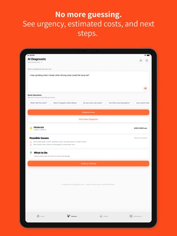 AutoDex AI iPad screenshot
