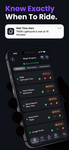 Standby: Theme Park Wait Times App Store screenshot 3