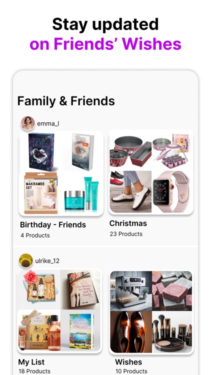 Share a Wish - Wishlist App