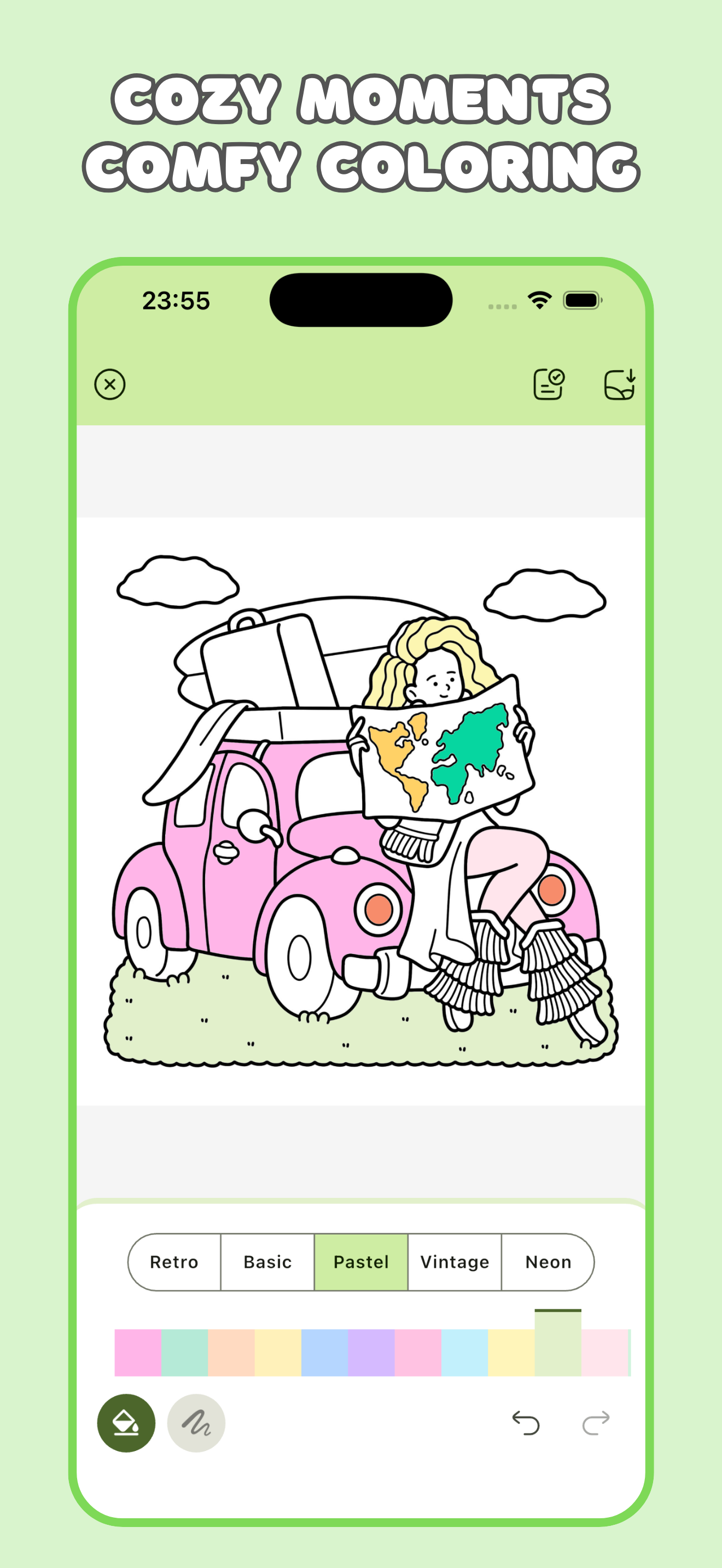 Cozy Coloring Book for Adults screenshot 3