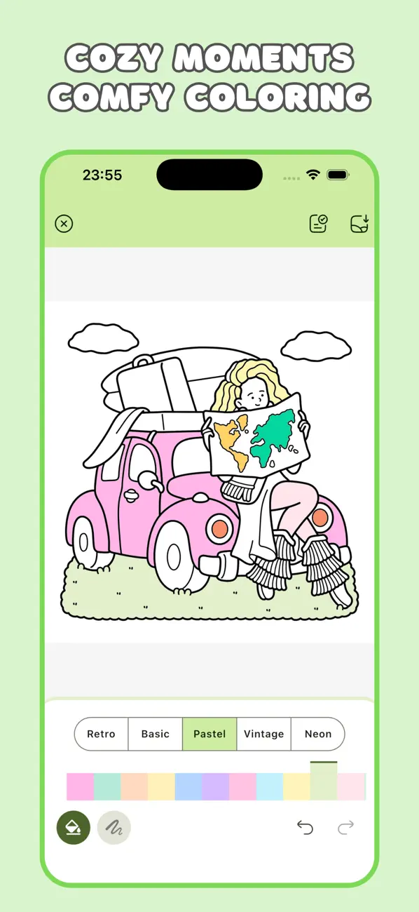 Screenshot #3 pour Coloriage Adulte: Livre Zen
