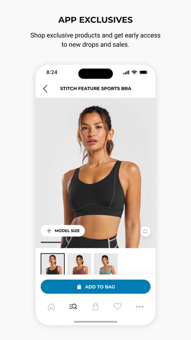 Gymshark Middle East Screenshot