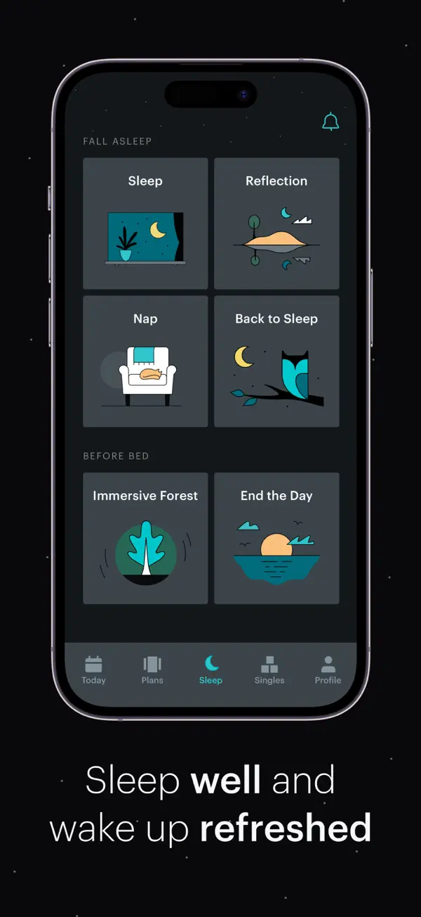 Balance: Meditation & Sleep iPhone App Screenshot 5 – Gesundheit & Fitness