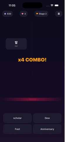 K-word Rain Screenshot 4 of 6