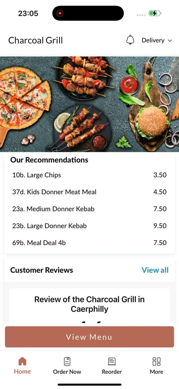 Screenshot #2 pour Charcoal Grill Caerphilly