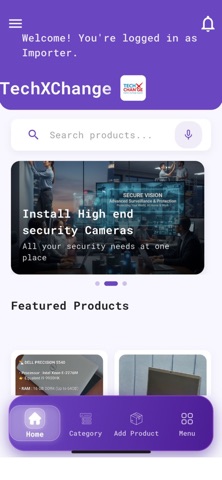Techx Change app screenshot