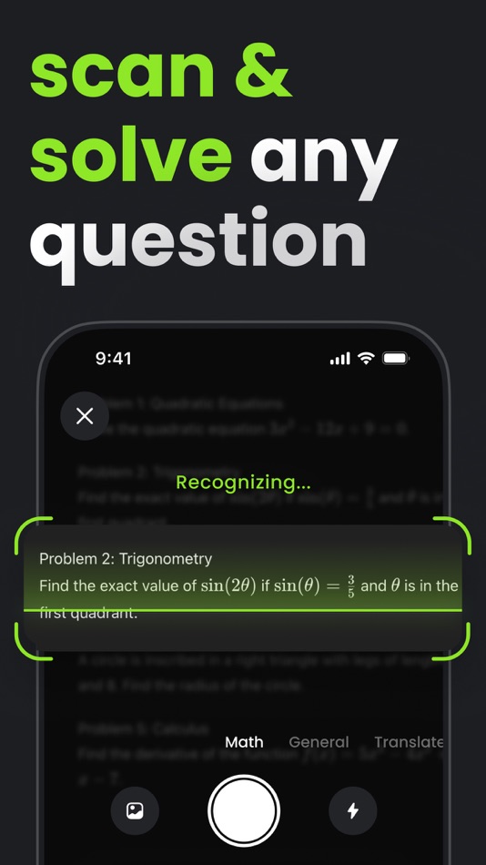 #1. Homework Help - AI Math Solver (iOS) 由: Iryna Volosatova