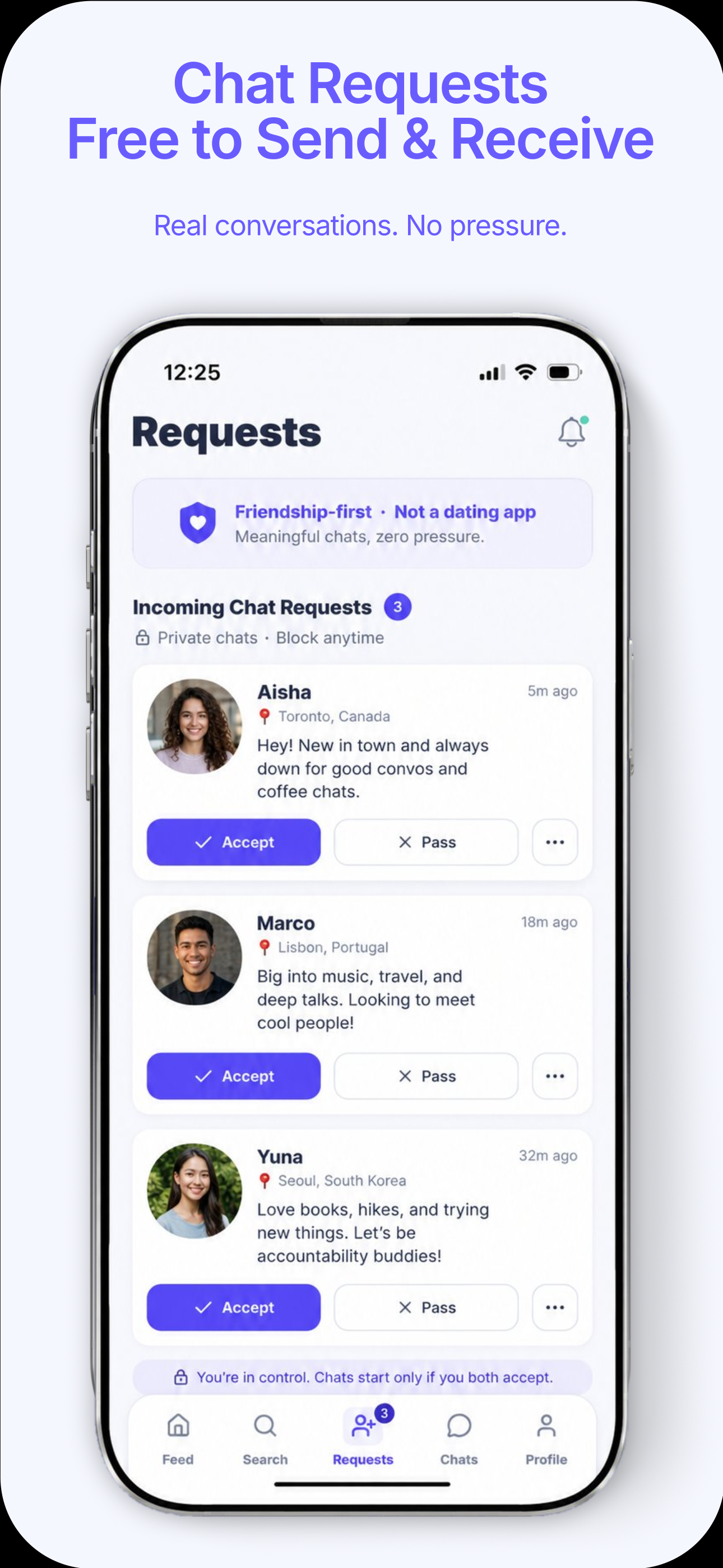 FriendsApp: Make New Friends screenshot 2