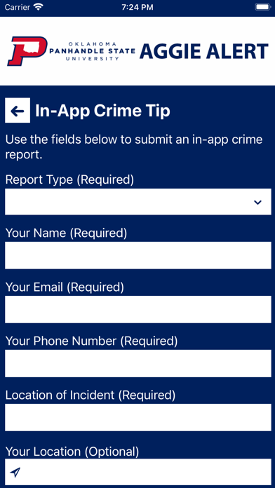 AGGIE ALERT Screenshot