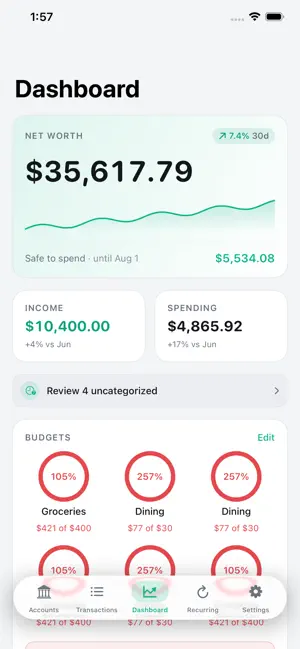 FinApp — Private Money Tracker screenshot 2