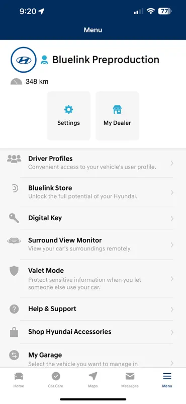MyHyundai with Bluelink screenshot 4 of 4