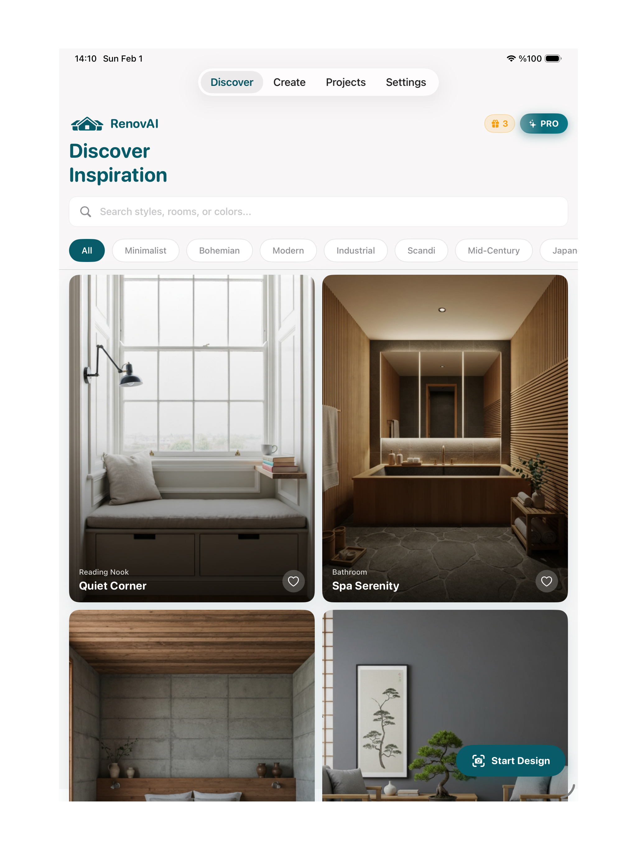AI Home Design Plan : Renovai