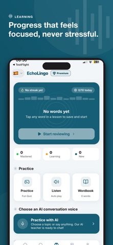 Speak Korean - EchoLingo Screenshot 4 of 8