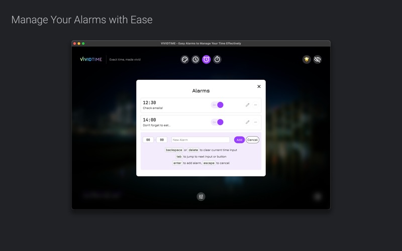 App screenshot