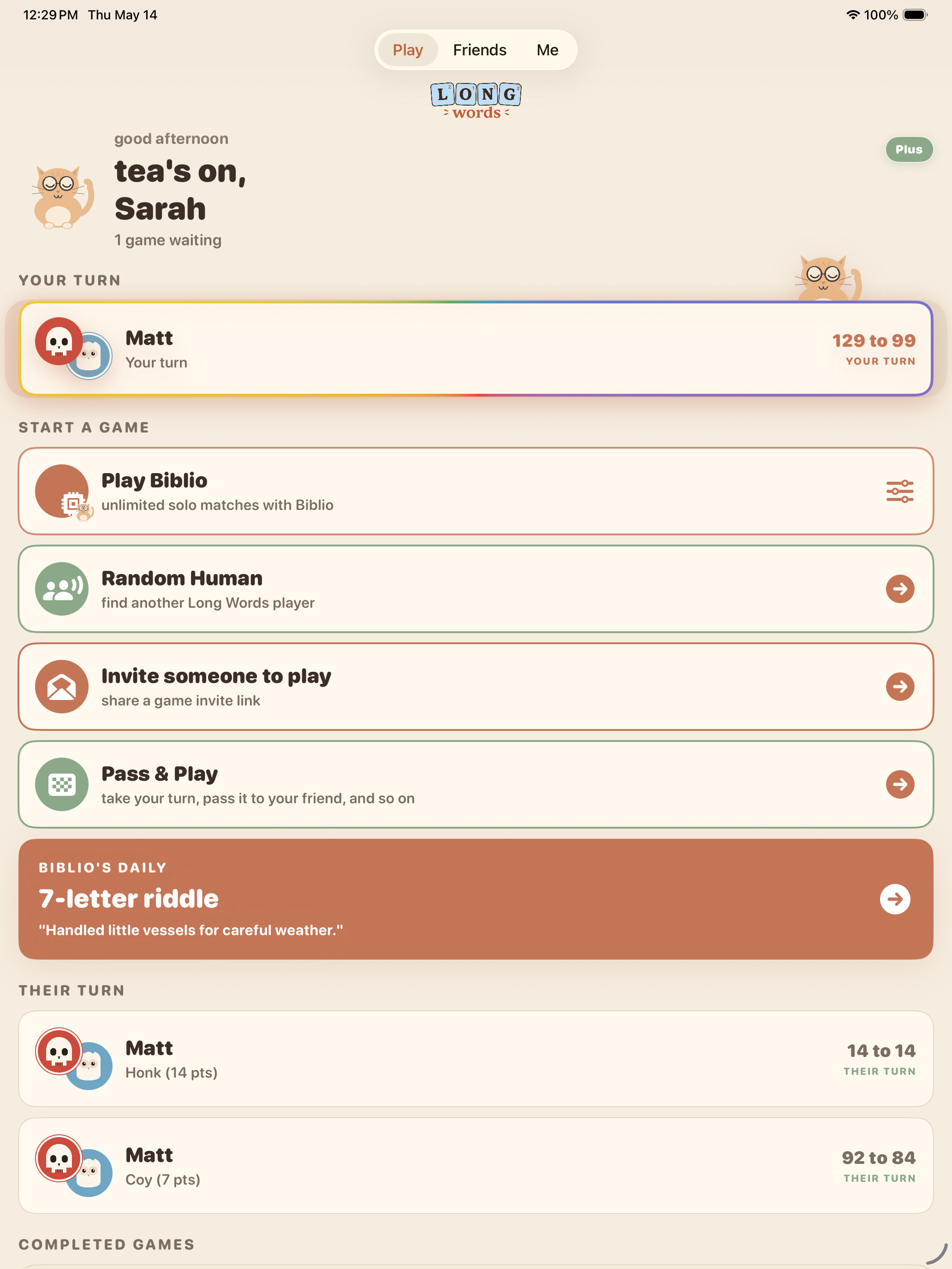 Friend Game: Long Words screenshot 10