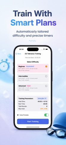 自由潜水：闭气憋气训练 screenshot