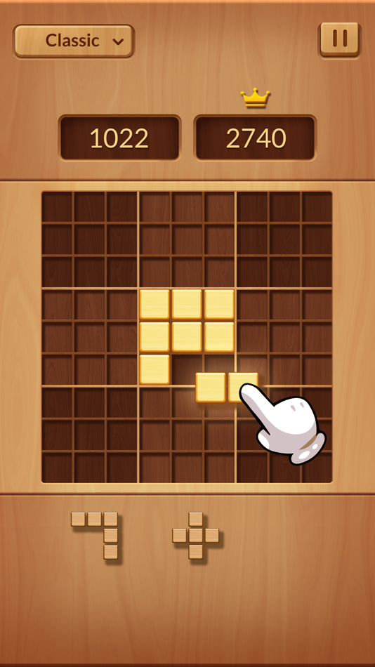 #2. Wood Block Doku: Brain Games (iOS) โดย: Block Puzzle Games