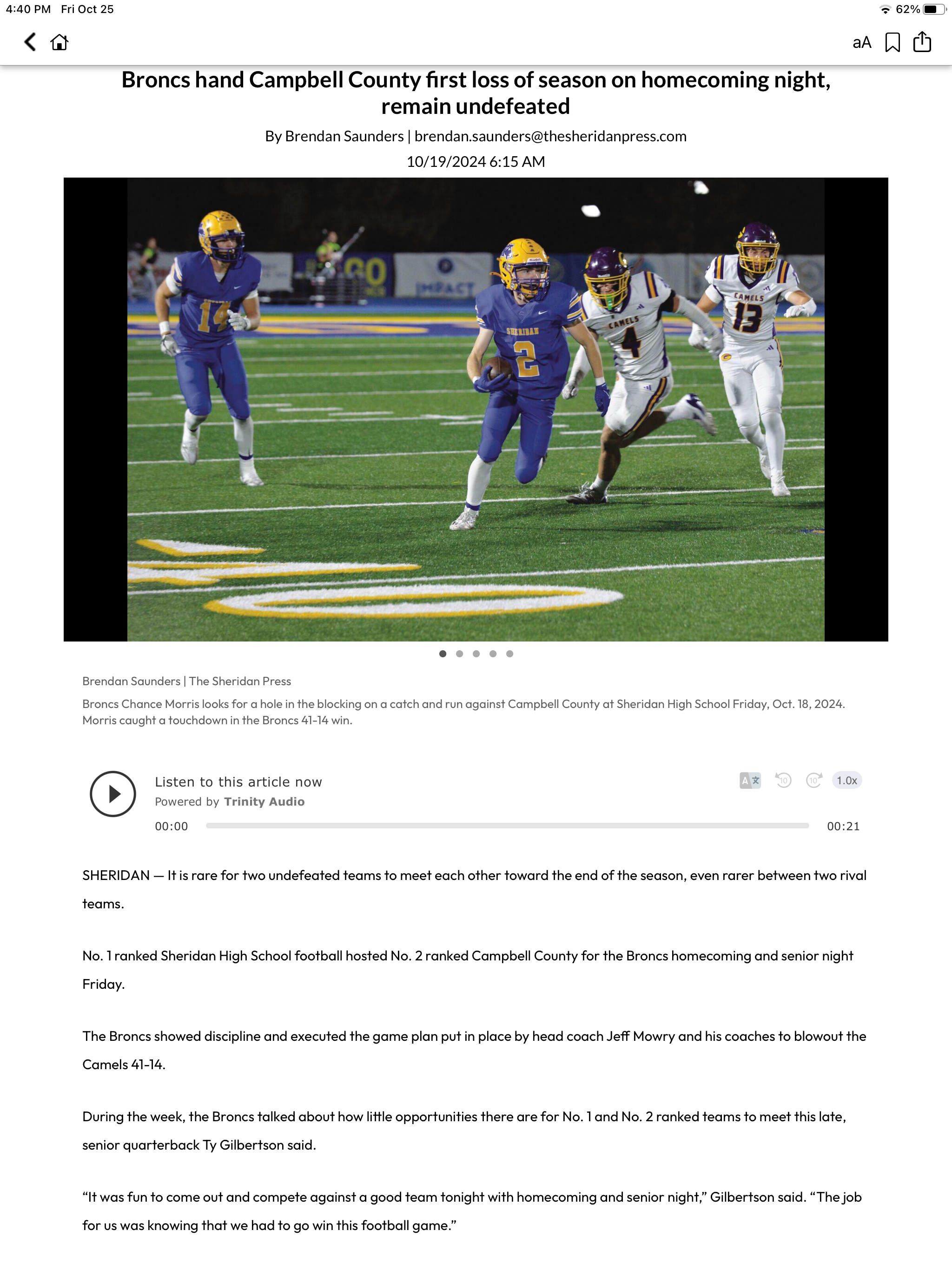 The Sheridan Press screenshot 13