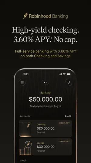 Robinhood Banking screenshot 2
