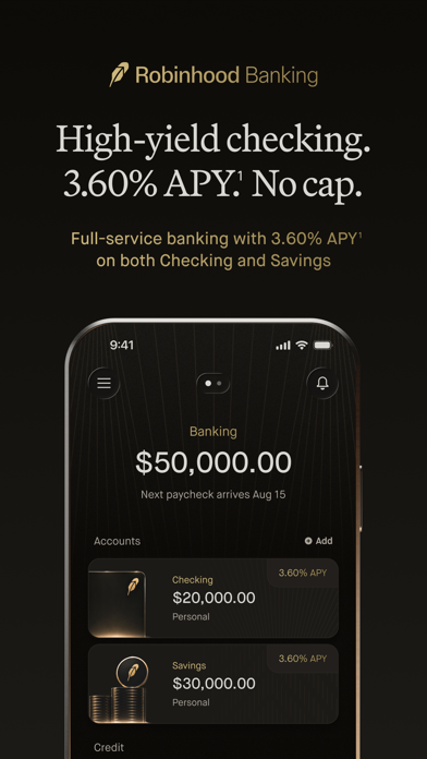 Robinhood Banking App Store screenshot 2