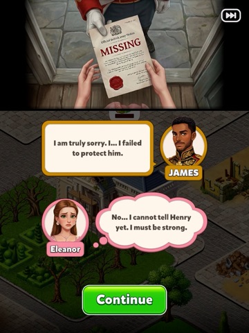 Queen’s Letter: Merge & Story iPad screenshot