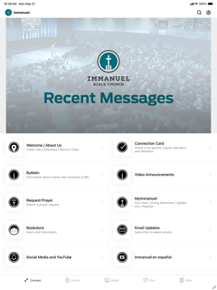 Immanuel Bible Church screenshot 5