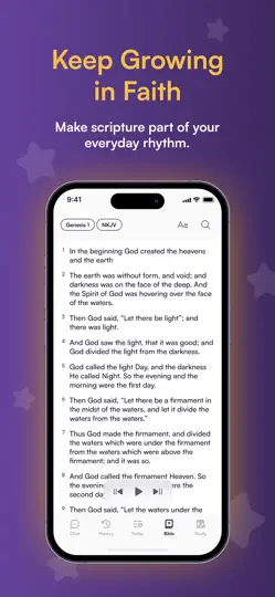 Captura de pantalla de Graceful - Bible, Study, Chat en iPhone 4