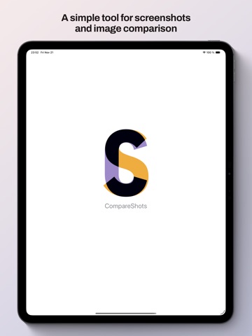 CompareShots - Image Compare iPad screenshot