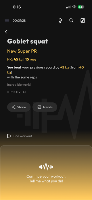 FITDEV AI Screenshot 6 of 10