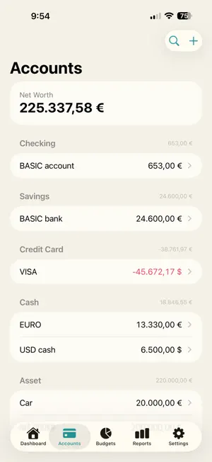cashBASIC screenshot 3