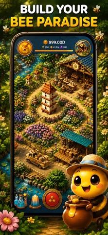 Bee Garden : idle game Screenshot 2 of 5