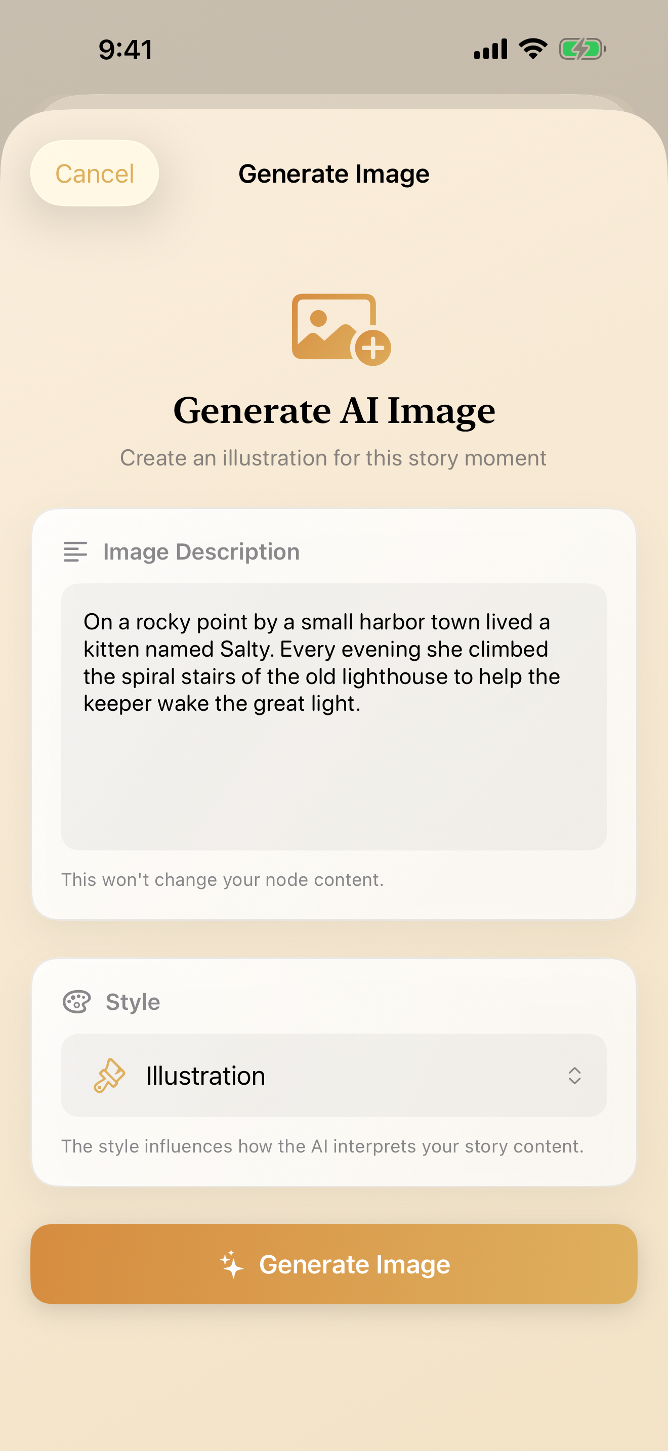 Talevonia: AI Story Writer screenshot 8