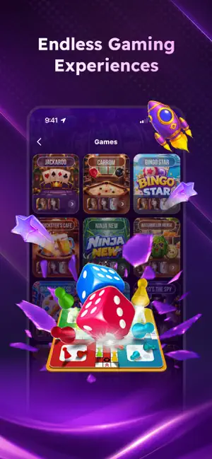 ChaCha - Play, Chat & Meet screenshot 2