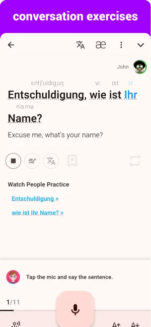 German - Listening Speaking screenshot 4