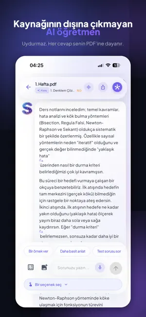 Scriba: PDF'inden Sınava AI screenshot 1