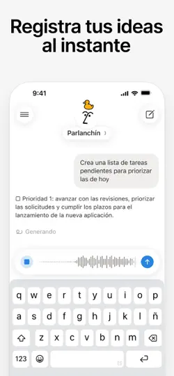 Captura de pantalla de Notion Agents en iPhone 2