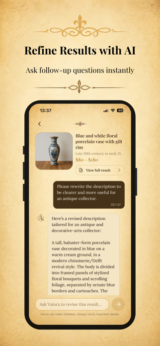 Valora: Antique Identifier Screenshot 3 of 7