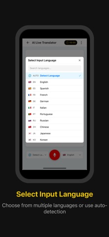 AI Live Translator screenshot