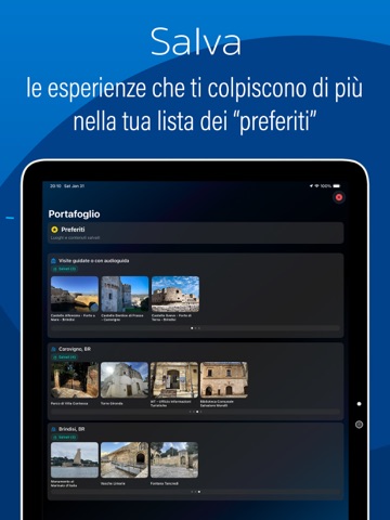 PastPuglia iPad screenshot