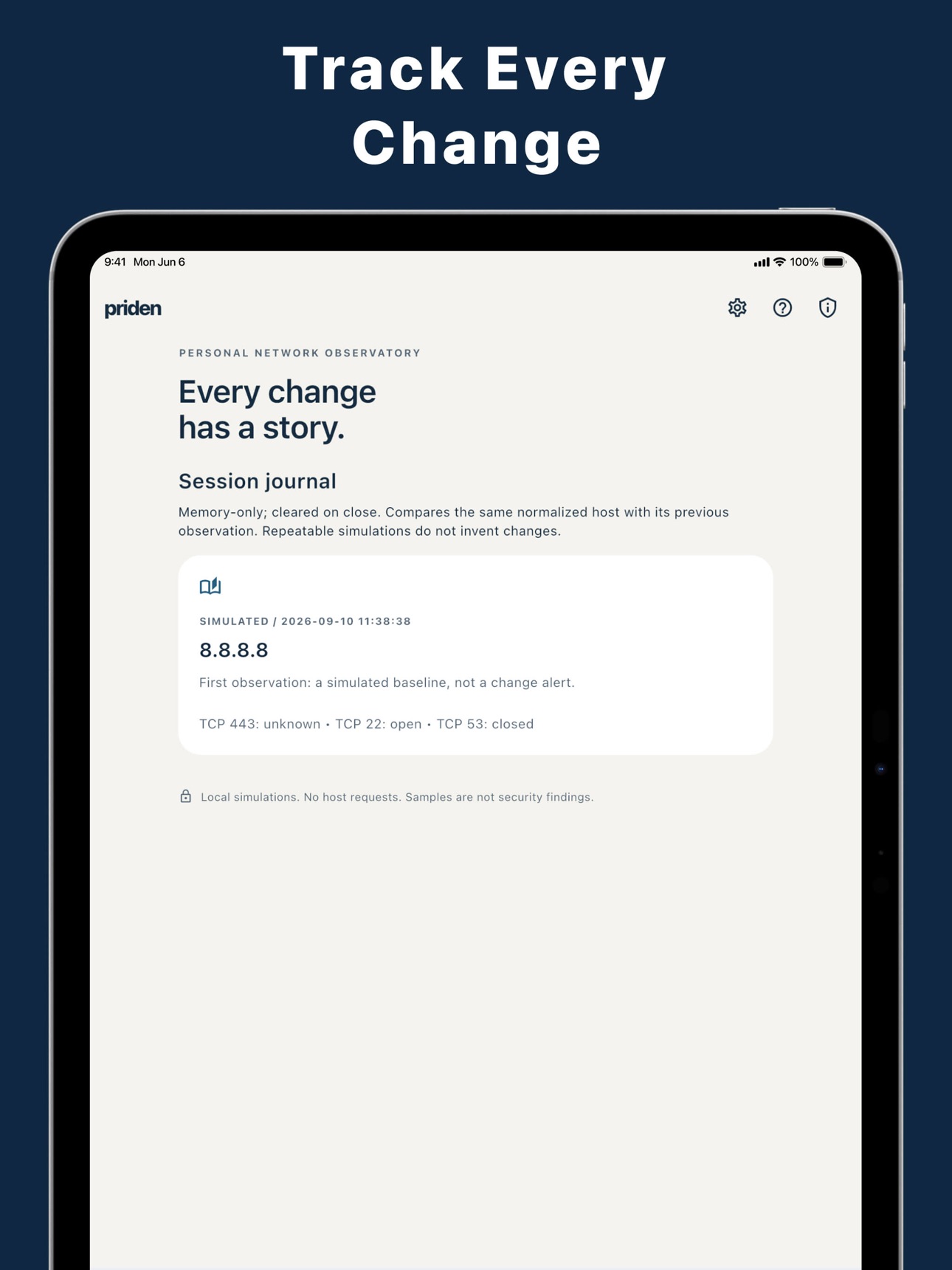 Screenshot 5 of Priden – Network Clarity