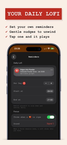 Lofi Switch: Focus Sleep Music iPhone screenshot