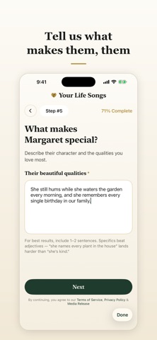 Your Life Songs Screenshot 3 of 5